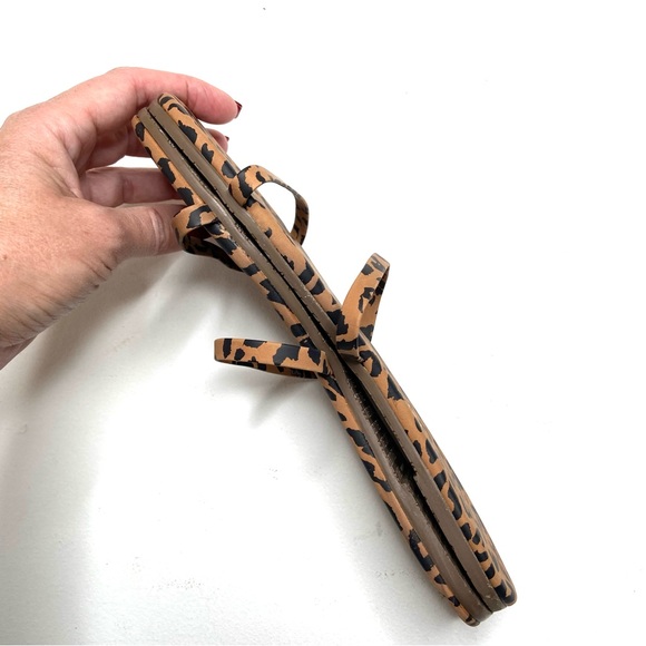 TKEES Gemma Cheetah 2 Strap Samdals - Picture 7 of 12